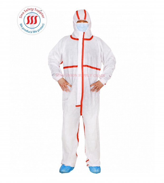 SMS Disposable Taped Coverall
