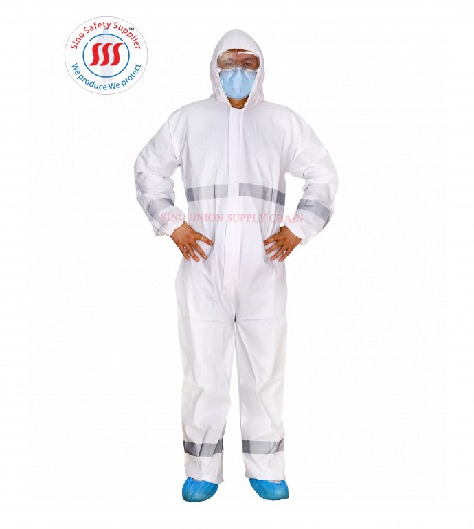 MICROPOROUS REFLECTIVE COVERALL