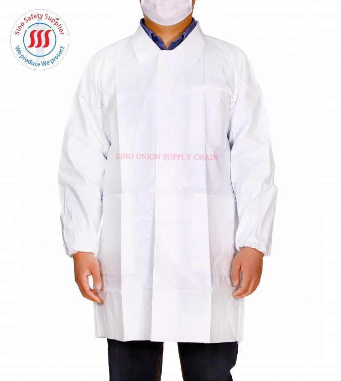 SF Microprous Disposable Lab Coat
