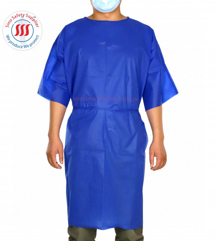 PP Disposable Isolation Gown Short Sleeve
